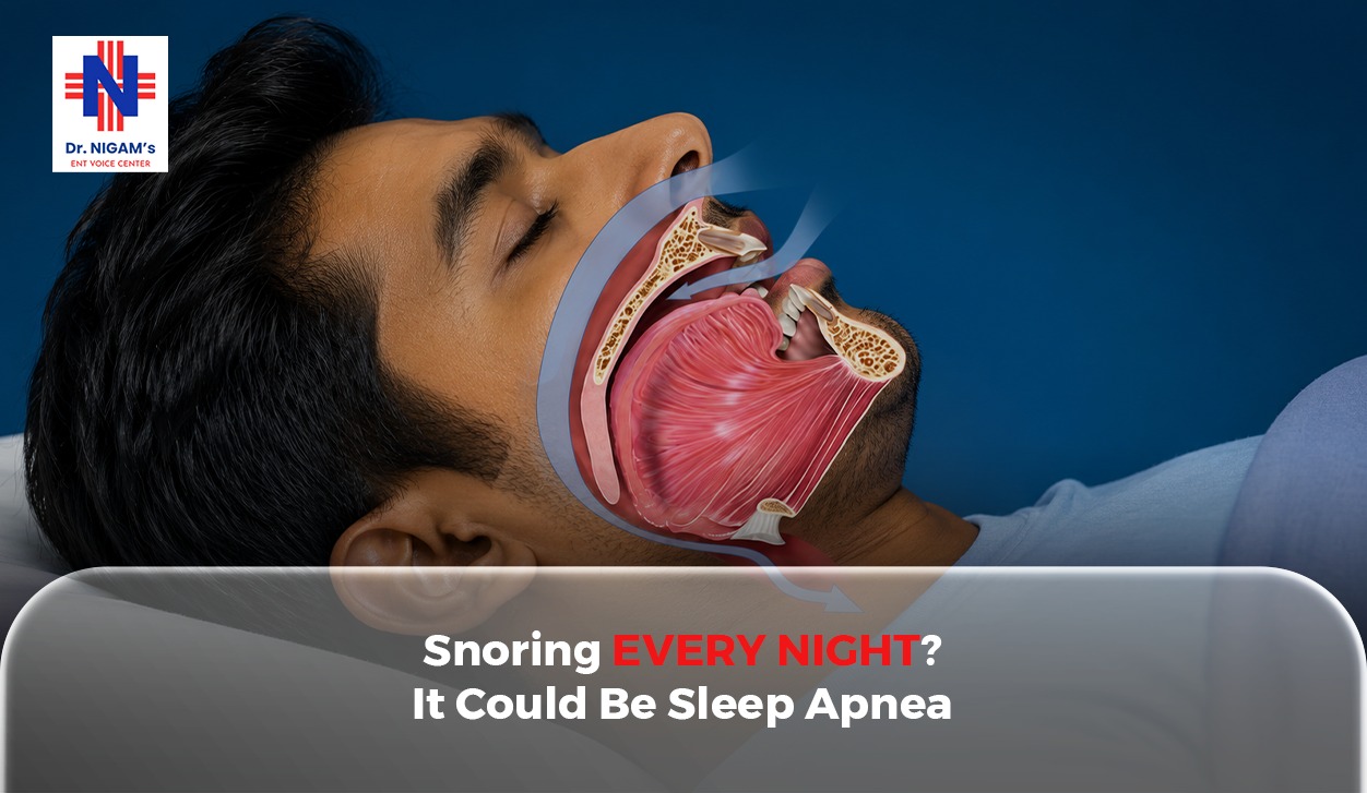 Snoring Every Night? It Could Be Sleep Apnea